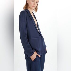 NWT Neu Nomads Karlie Blazer Navy **Matching Allie Ankle Pants available! Small
